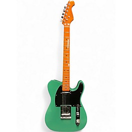 Used SX vintage series T style Green Solid Body Electric Guitar