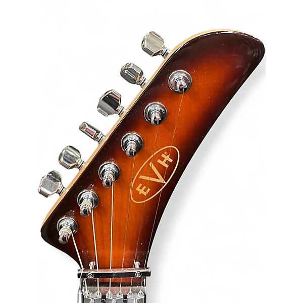 Used EVH 5150 QM 2 Tone Sunburst Solid Body Electric Guitar