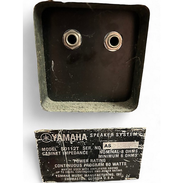 Used 1980s Yamaha SO112T Bass Cabinet