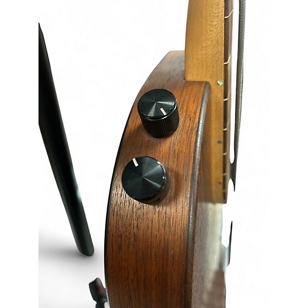 Used Rick Turner RB5 Fretless Natural Electric Bass Guitar