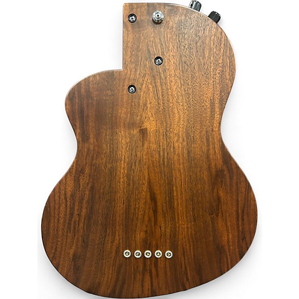 Used Rick Turner RB5 Fretless Natural Electric Bass Guitar