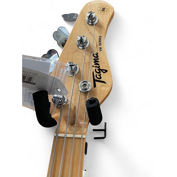 Used Tagima TW66 3 Tone Sunburst Electric Bass Guitar