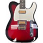 Used Fender GOLD FOIL Telecaster Candy Red Burst Solid Body Electric Guitar