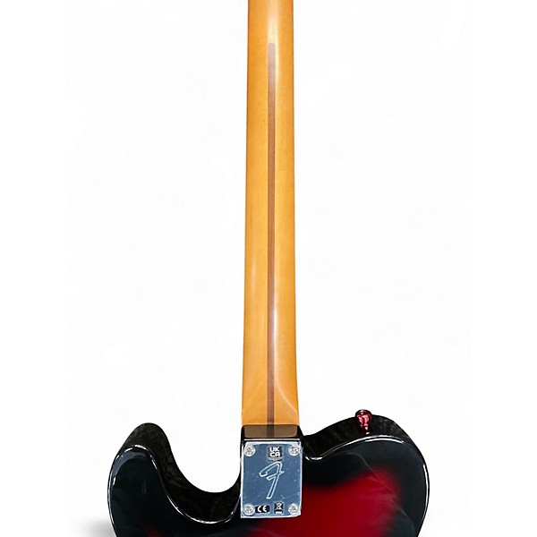 Used Fender GOLD FOIL Telecaster Candy Red Burst Solid Body Electric Guitar