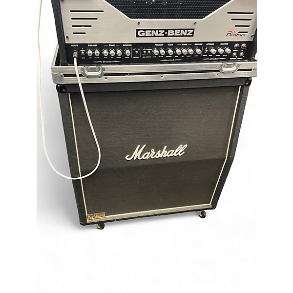 Used Marshall 1960A 300W 4x12 Stereo Slant Guitar Cabinet