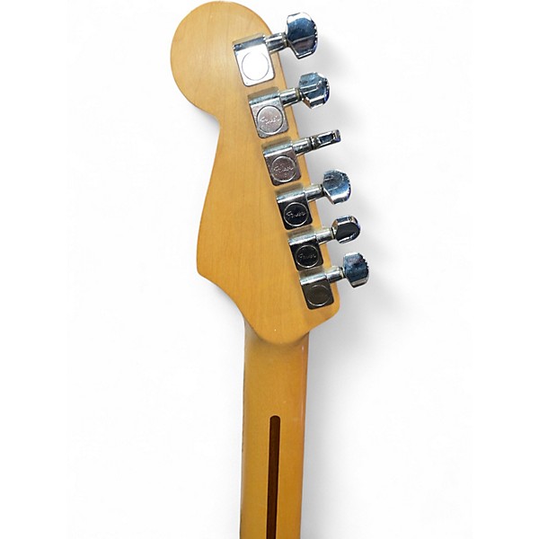 Used Fender STRATOCASTER BLACK Solid Body Electric Guitar