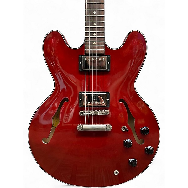 Used Gibson ES335 Wine Red Hollow Body Electric Guitar