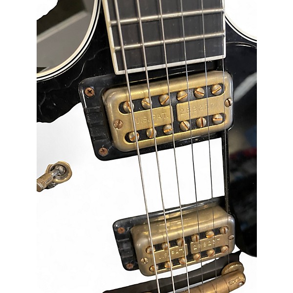 Used 2018 Gretsch Guitars G6128-CS SILVER PAISLEY Solid Body Electric Guitar