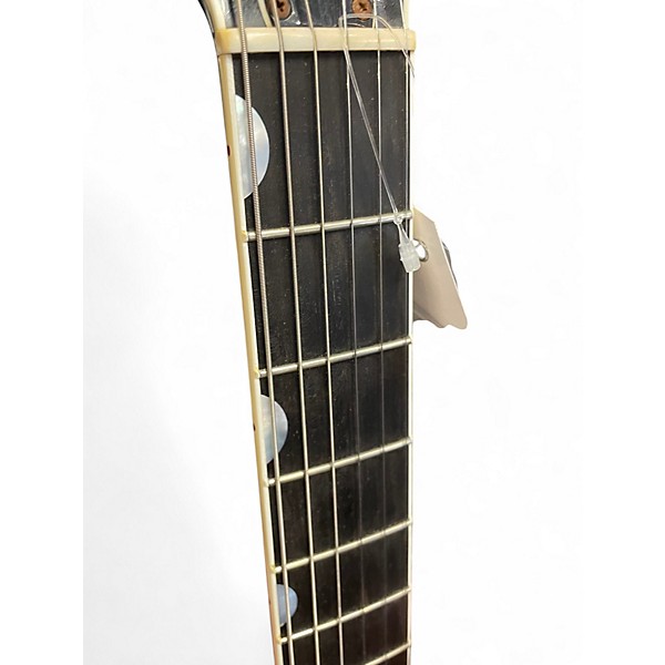 Used 2018 Gretsch Guitars G6128-CS SILVER PAISLEY Solid Body Electric Guitar