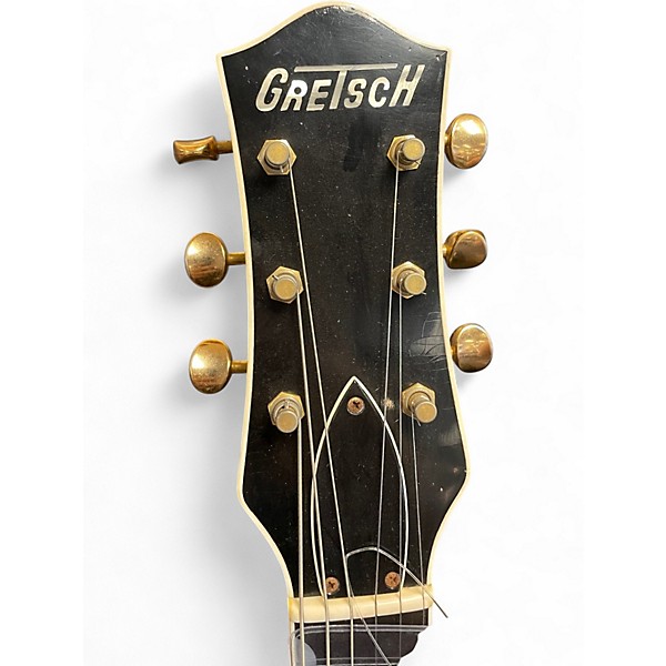 Used 2018 Gretsch Guitars G6128-CS SILVER PAISLEY Solid Body Electric Guitar