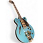 Used Gretsch Guitars Streamliner Cat-Eye Limited Edition Riviera Blue Hollow Body Electric Guitar