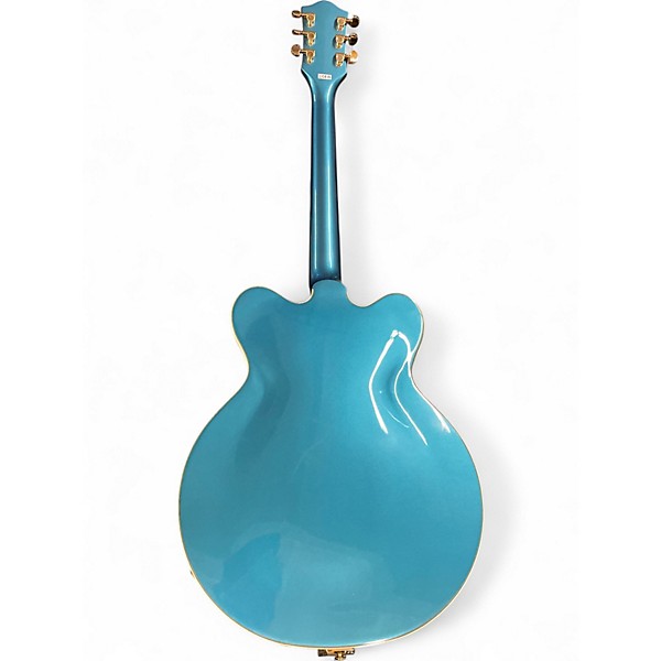 Used Gretsch Guitars Streamliner Cat-Eye Limited Edition Riviera Blue Hollow Body Electric Guitar