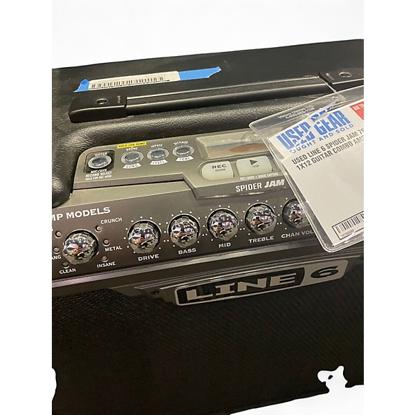 Used Line 6 Spider Jam 75W 1x12 Guitar Combo Amp