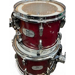 Used Pearl 5 Piece Session Studio  Burgundy Drum Kit