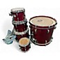 Used Pearl 5 Piece Session Studio  Burgundy Drum Kit