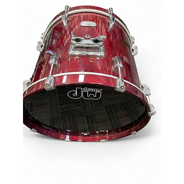 Used Pearl 5 Piece Session Studio  Burgundy Drum Kit