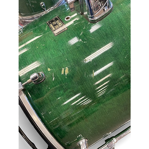 Used Mapex 4 Piece Mars Series Green Drum Kit