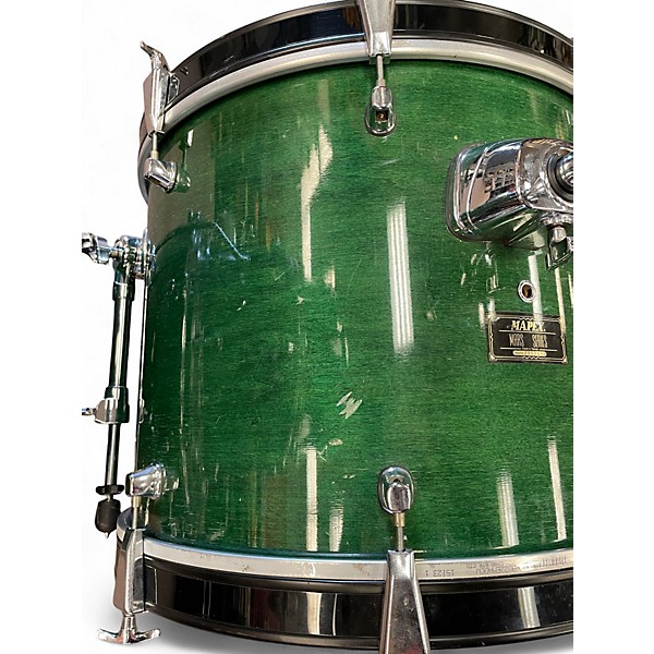 Used Mapex 4 Piece Mars Series Green Drum Kit