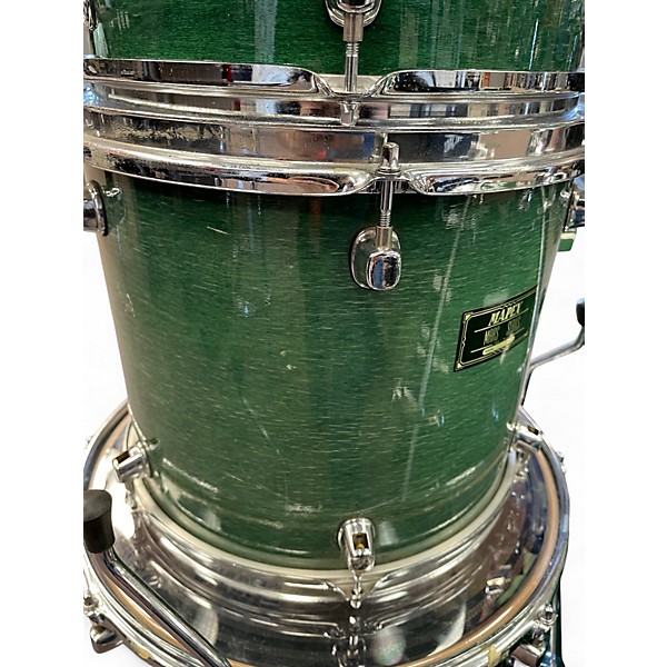 Used Mapex 4 Piece Mars Series Green Drum Kit