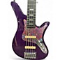 Used Carvin SB5000 Purple Electric Bass Guitar