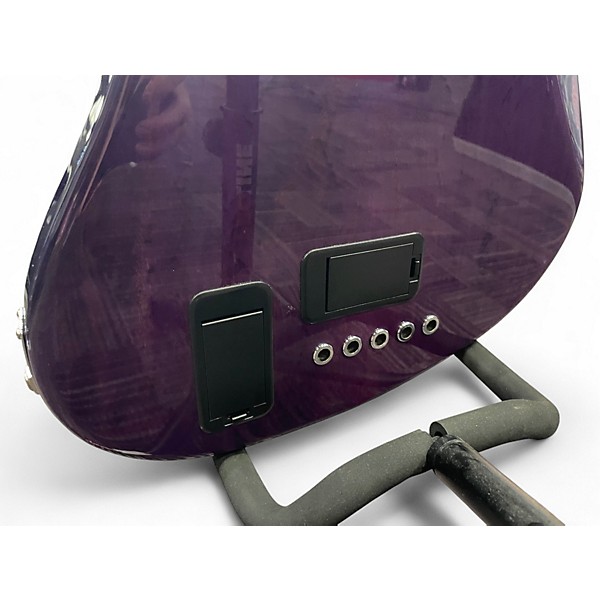 Used Carvin SB5000 Purple Electric Bass Guitar