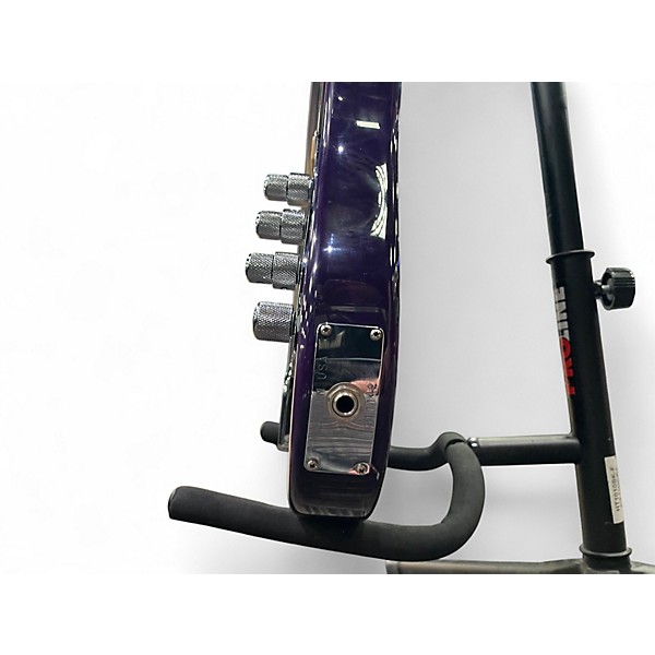 Used Carvin SB5000 Purple Electric Bass Guitar