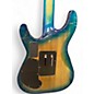 Used Schecter Guitar Research blackjack sls aqua burst Solid Body Electric Guitar