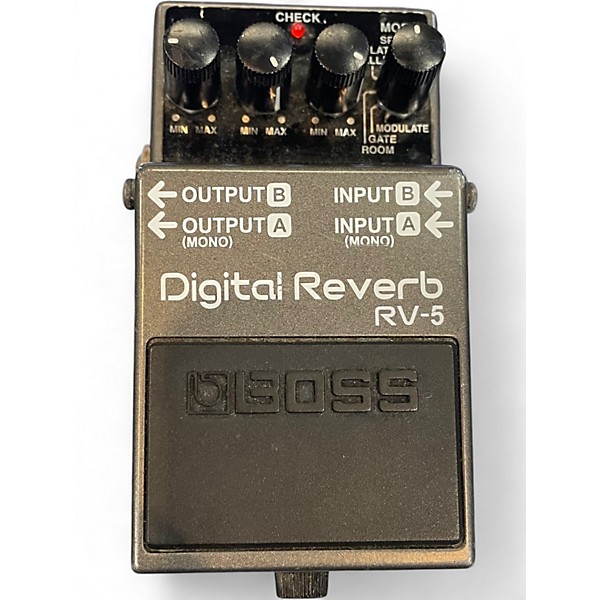 Used BOSS RV5 Digital Reverb Effect Pedal | Guitar Center Used BOSS RV5 Digital Reverb Effect Pedal | Guitar Center
