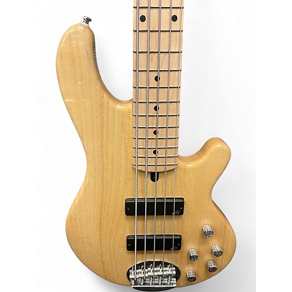 Used Lakland 55-01 Skyline Series 5 String natural maple
