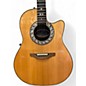 Used Ovation BALLADEER 1862 Natural Acoustic Electric Guitar thumbnail