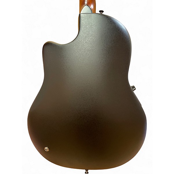 Used Ovation BALLADEER 1862 Natural Acoustic Electric Guitar