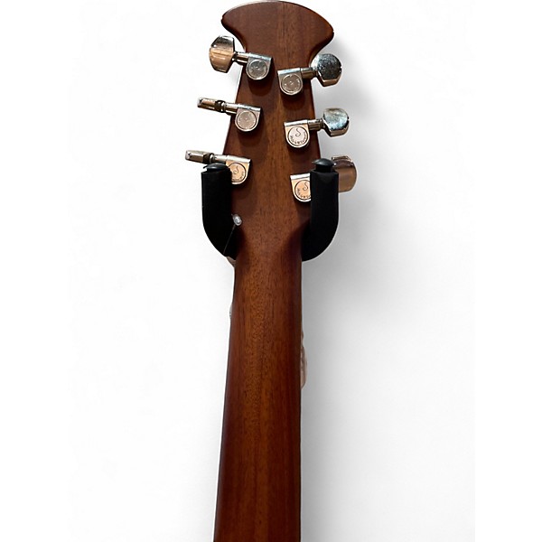 Used Ovation BALLADEER 1862 Natural Acoustic Electric Guitar