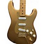 Vintage 1989 Fender 57 STRATOCASTER HLE Eldorado Gold Solid Body Electric Guitar