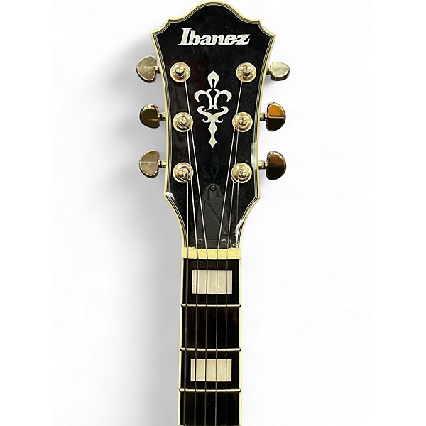 Used Ibanez AM93QM-AYS ANTIQUE YELLOW Hollow Body Electric