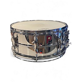 Used Premier 6.5X14 APK Beaded Shell Silver Drum