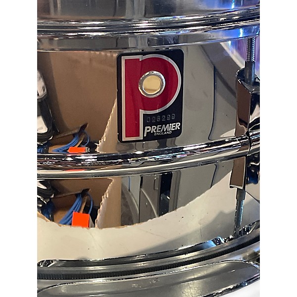 Used Premier 6.5X14 APK Beaded Shell Silver Drum