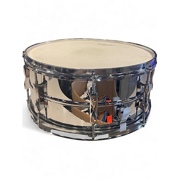 Used Premier 6.5X14 APK Beaded Shell Silver Drum