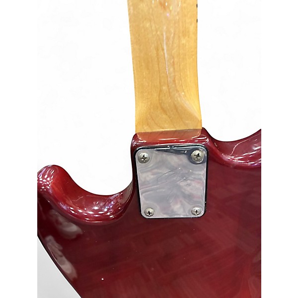 Vintage 1978 Fender Mustang Red Solid Body Electric Guitar