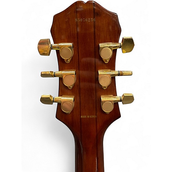 Used Epiphone Sheraton Vintage Sunburst Hollow Body Electric Guitar