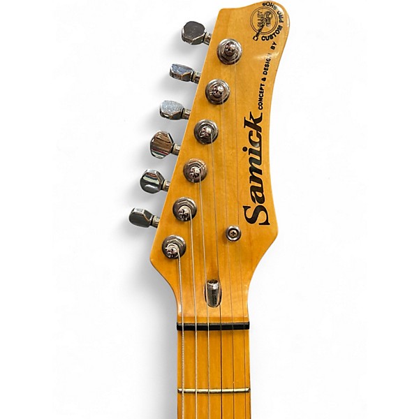 Used Samick VALLEY ARTS CUSTOM PRO Natural Solid Body Electric Guitar