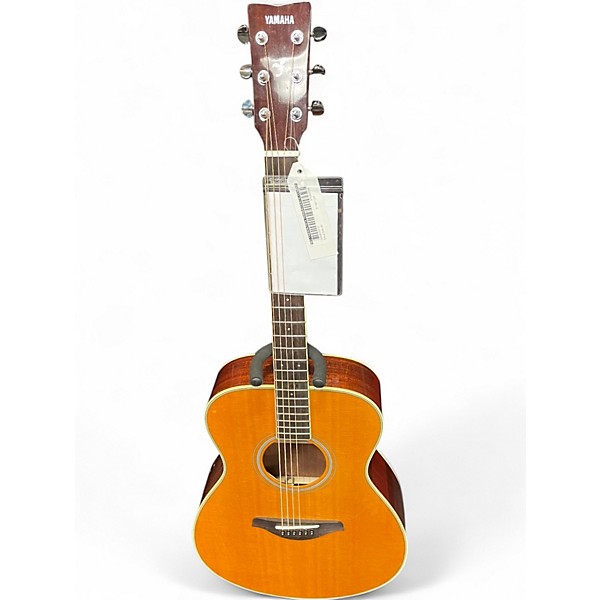 Used Yamaha FSTA TransAcoustic Concert Natural Acoustic Electric Guitar