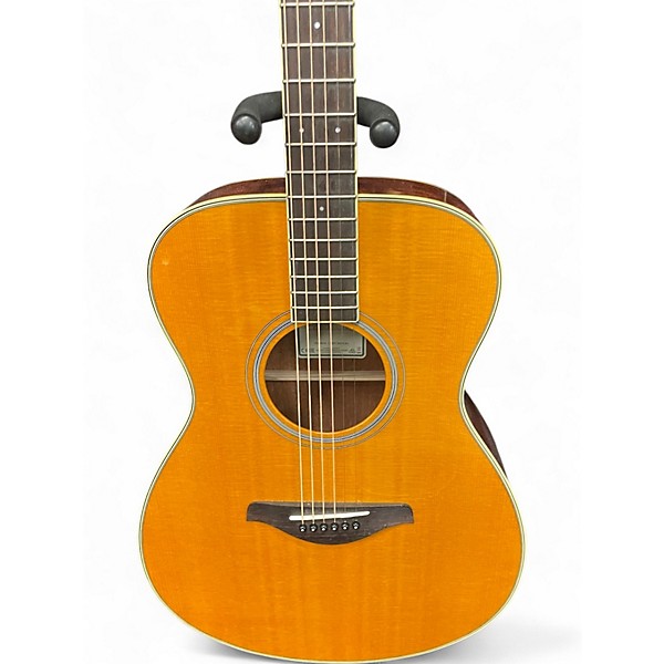 Used Yamaha FSTA TransAcoustic Concert Natural Acoustic Electric Guitar