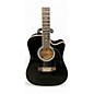 Used Takamine ef381c Black 12 String Acoustic Electric Guitar