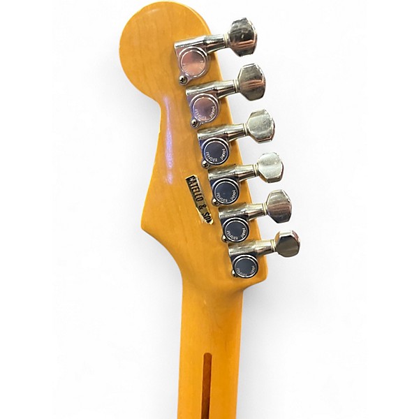 Vintage 1990s Squier Stratocaster II Black Solid Body Electric Guitar