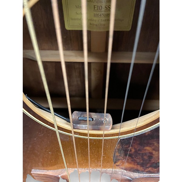 Used Eastman E10SS 2 Tone Sunburst Acoustic Electric Guitar