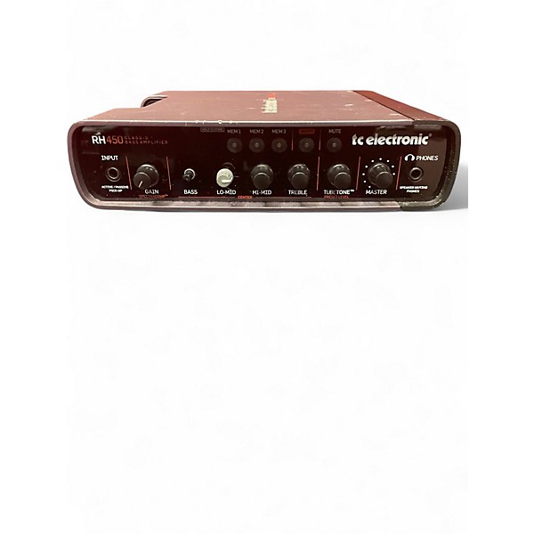 Used TC Electronic RH450 450W Bass Amp Head | Guitar Center