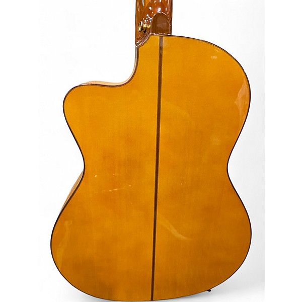 Used Lucero LFB250SCE Natural Classical Acoustic Electric Guitar