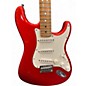 Used 2002 Fender American Standard Stratocaster Candy Apple Red Solid Body Electric Guitar