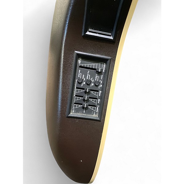 Used Ovation MODEL 6868 SUNBURST Acoustic Electric Guitar