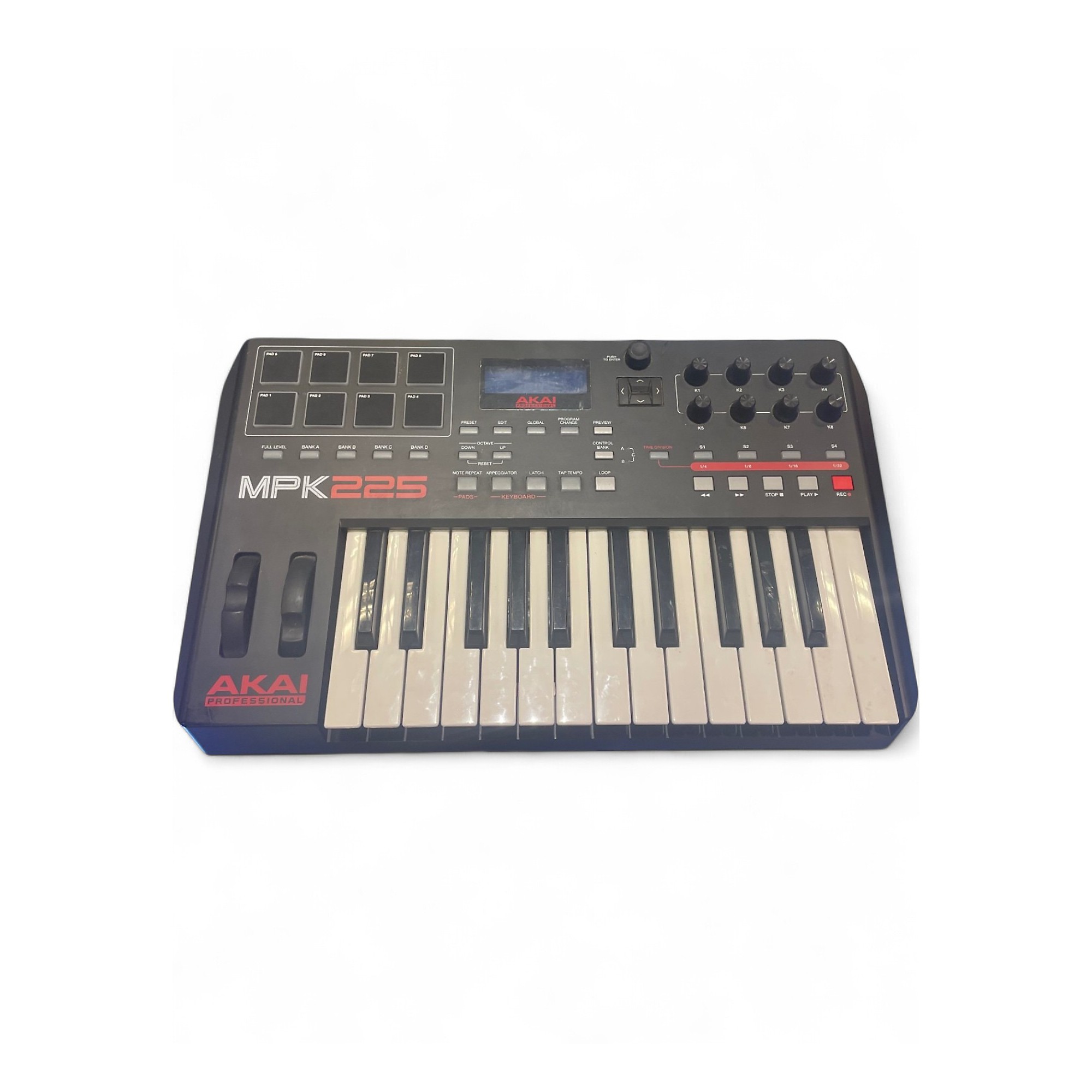 AKAI MPK225　中古品　本体のみ　 MIDIキーボード パッド付 AKAI MPK225 中古品 本体のみ MIDIキーボード パッド付 | Buyee